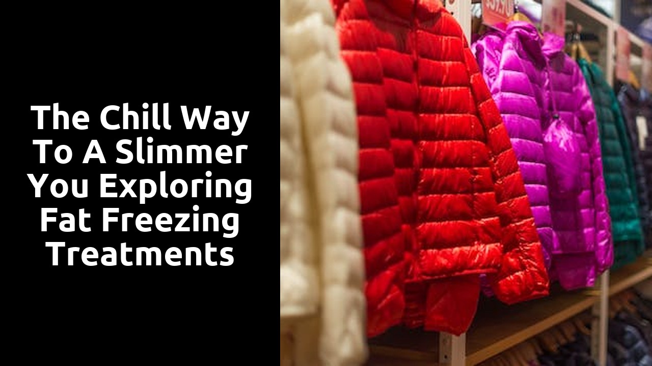 The Chill Way to a Slimmer You Exploring Fat Freezing Treatments